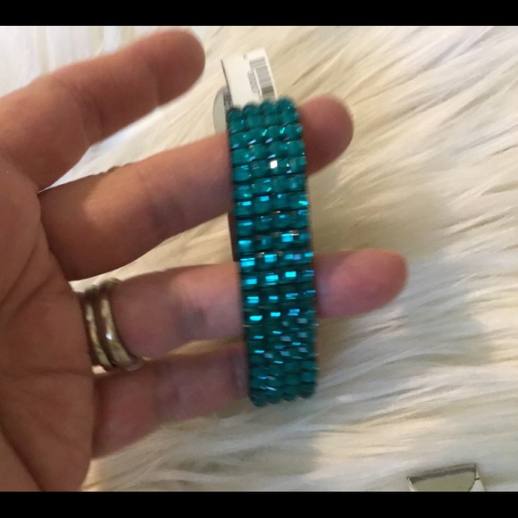 Disney Blue Rhinestone Bracelet NWT - Picture 3 of 8